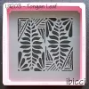 ibicci Tongan Leaf cookie stencil